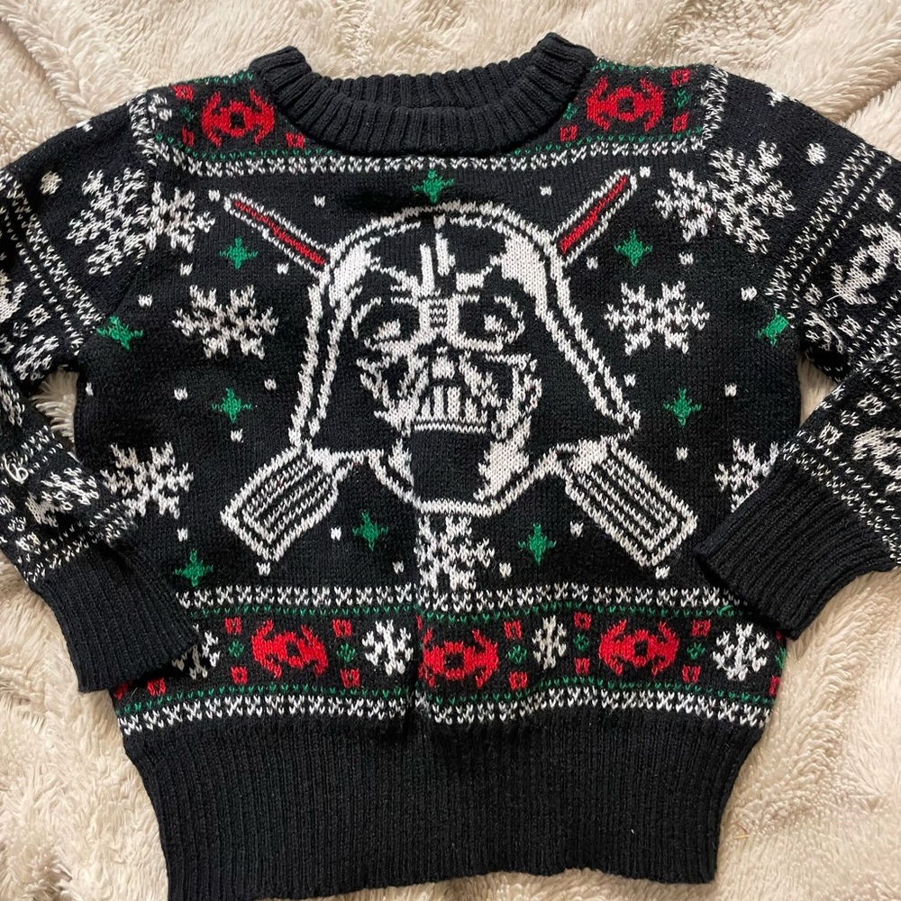 EUC Star Wars Christmas Sweater